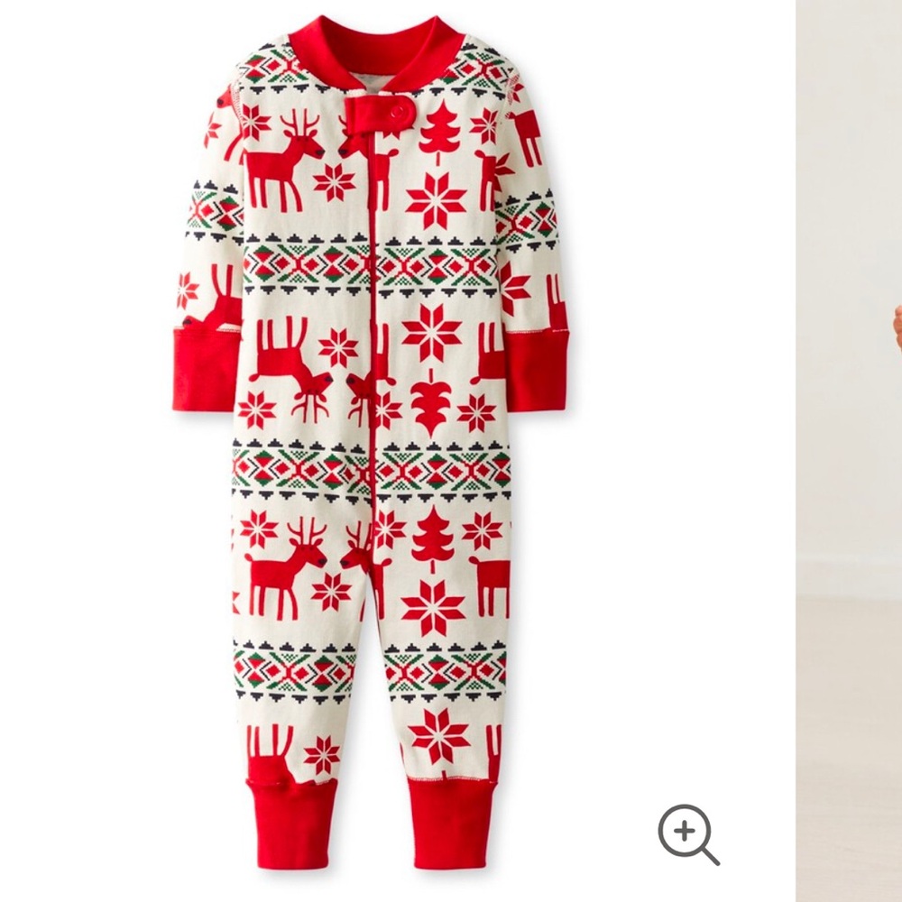 Baby Holiday Zip Sleeper Dear Dear
